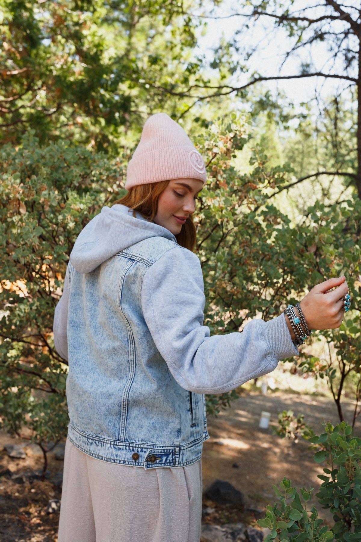 Three Bird Nest - My Boyfriends Denim Jacket - Blue Light Wash