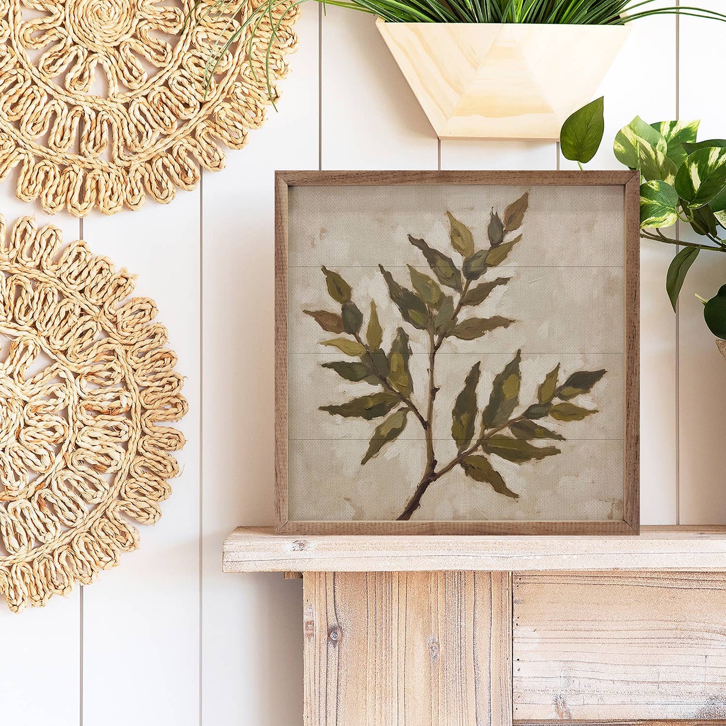 Kendrick Home - Vintage Branch With Leaves