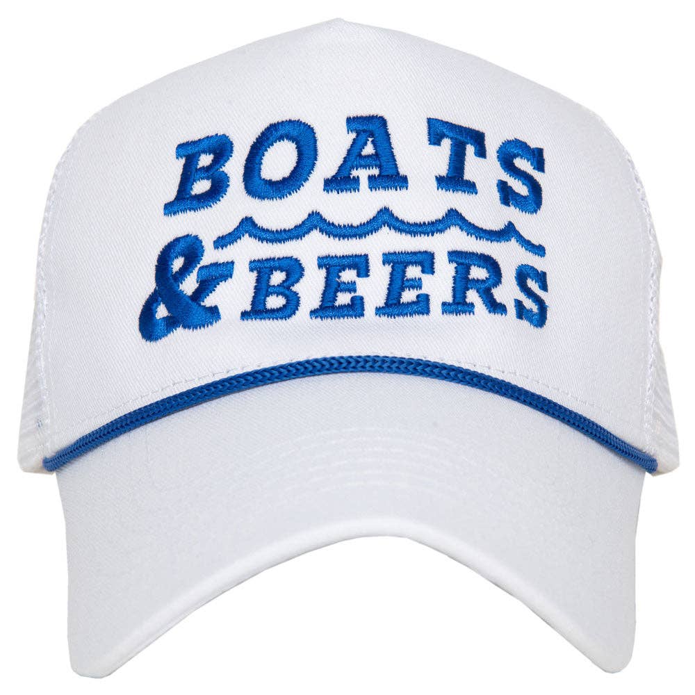 Katydid - Boats & Beers Trucker Cap with Rope
