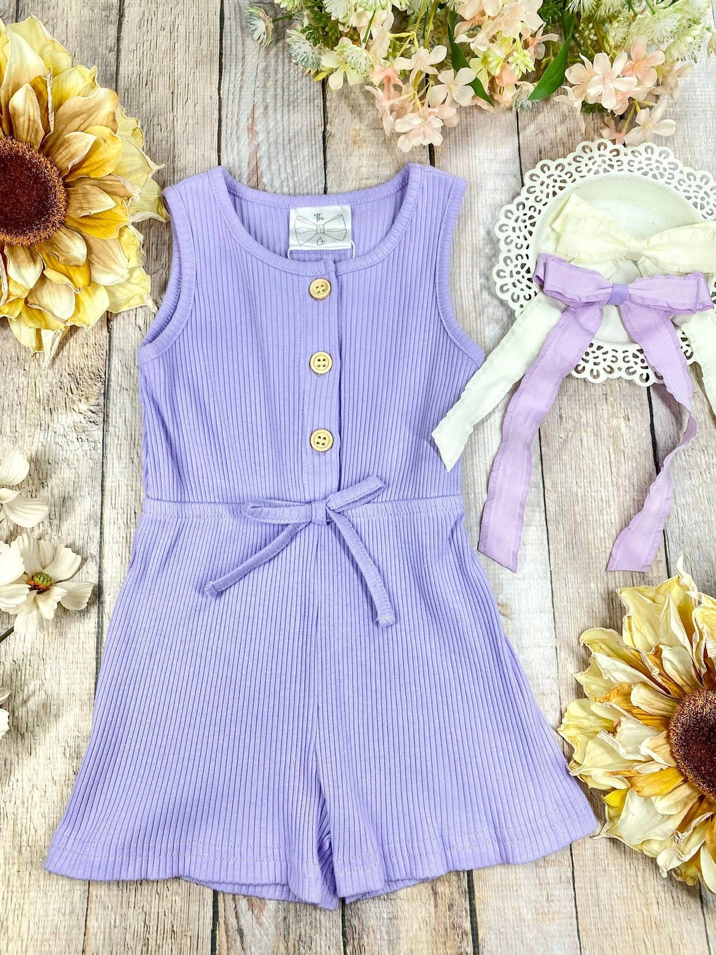 The Hair Bow Company - Essential Everyday Cotton Romper