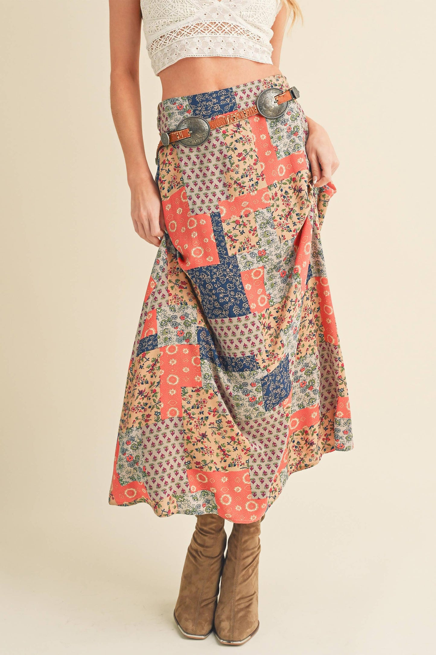 AEMI + CO - 773DN Bradyn Print Skirt 6