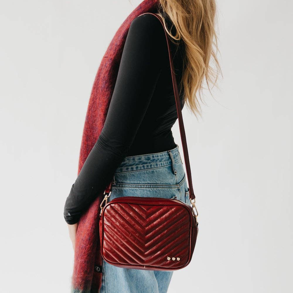 Pretty Simple - Coco Quilted Camera Crossbody Bag