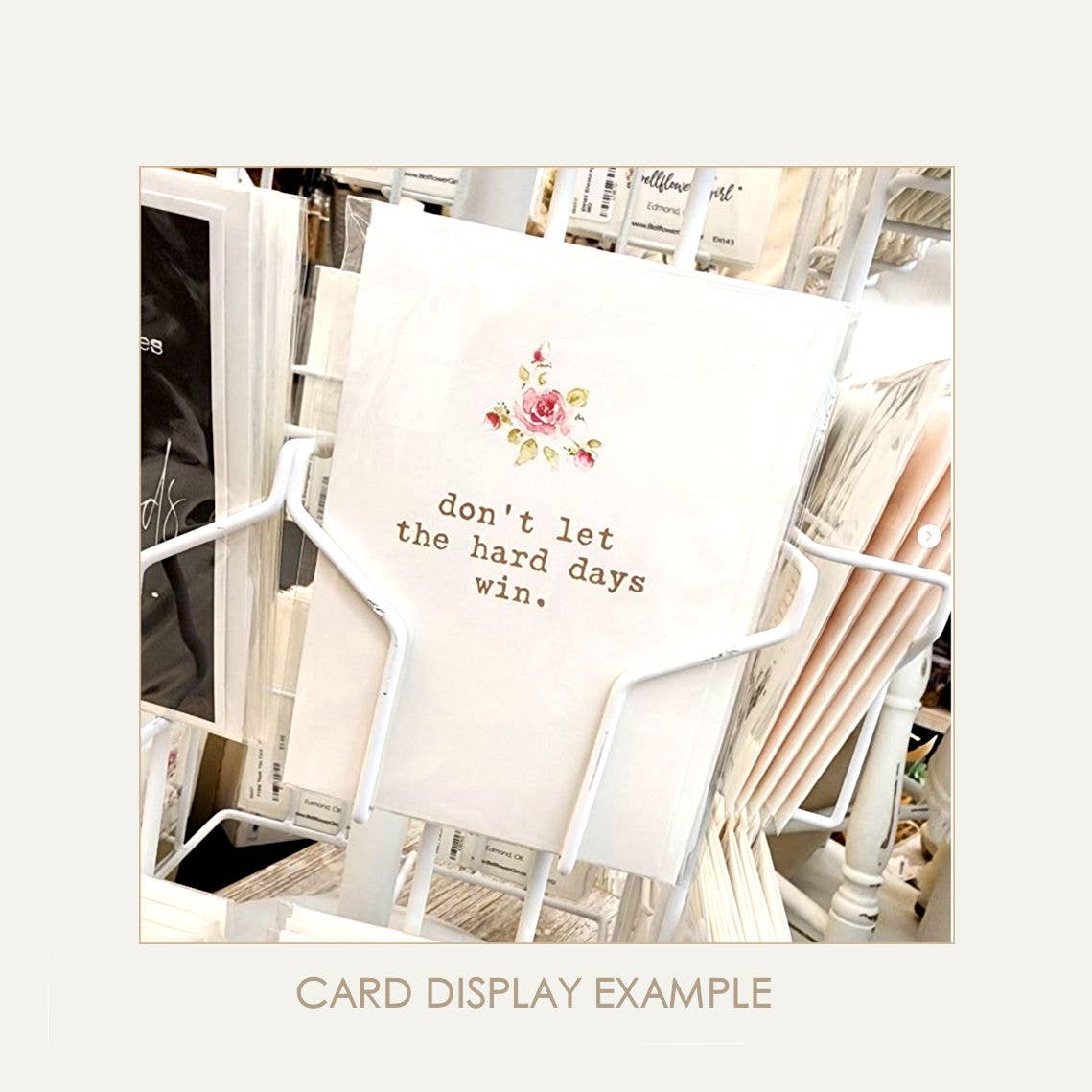 Bellflower Girl - Beautiful Girl You Can Do Amazing Things - Pink Friend Card