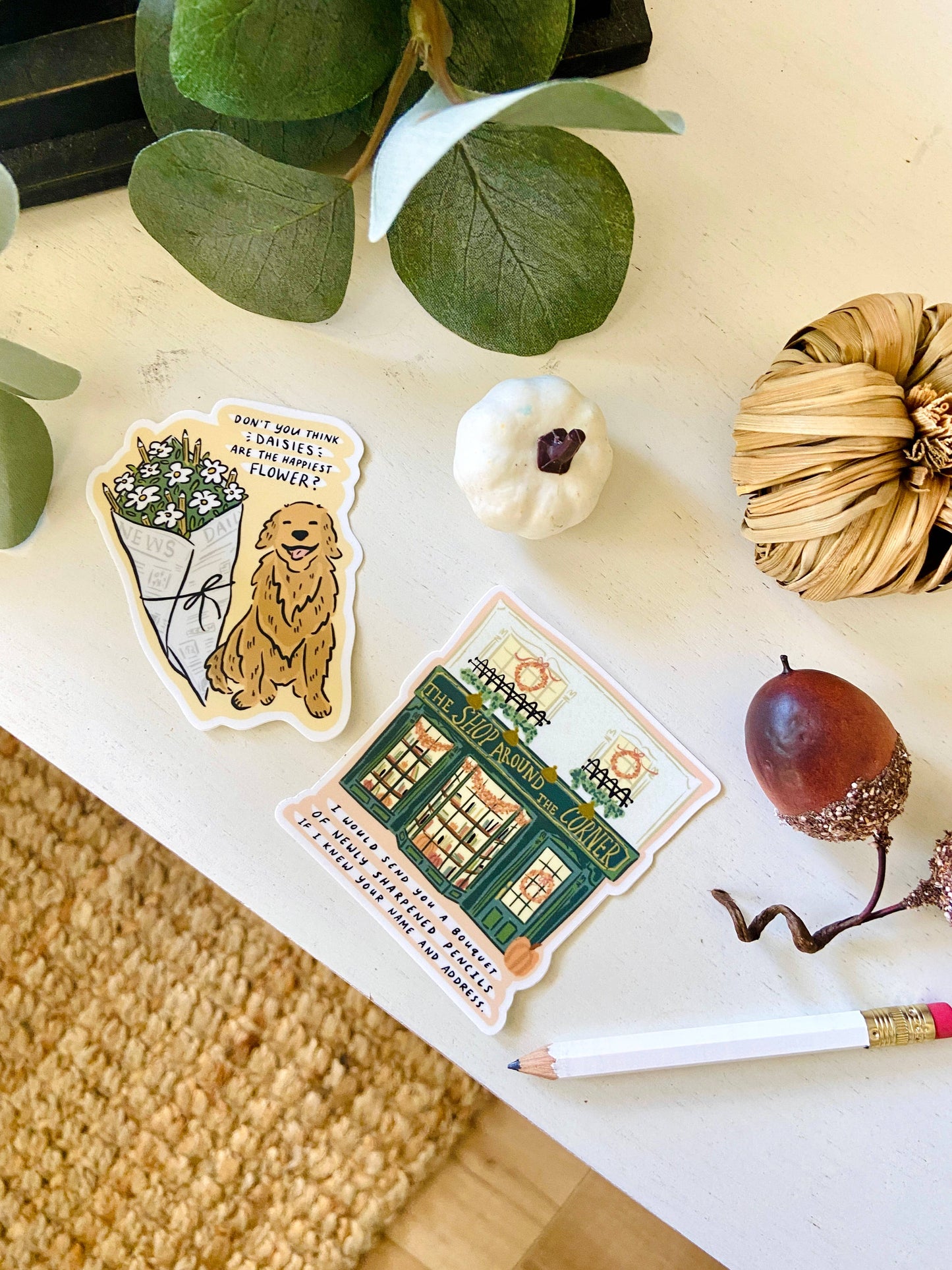 Makerie Day - Fall Shop Around the Corner Sticker