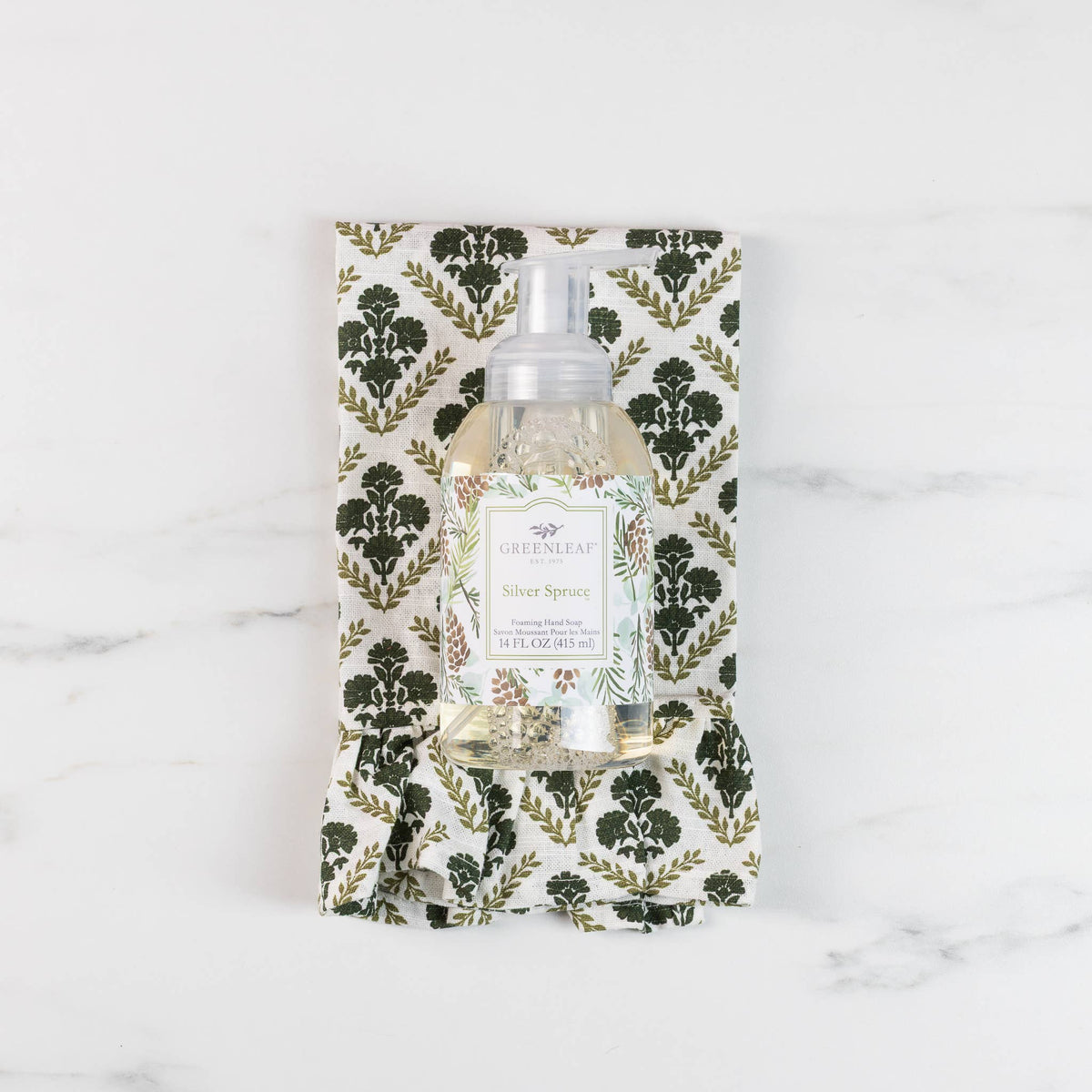 Greenleaf Gifts - Silver Spruce Foaming Hand Soap 4 Pack | Holiday
