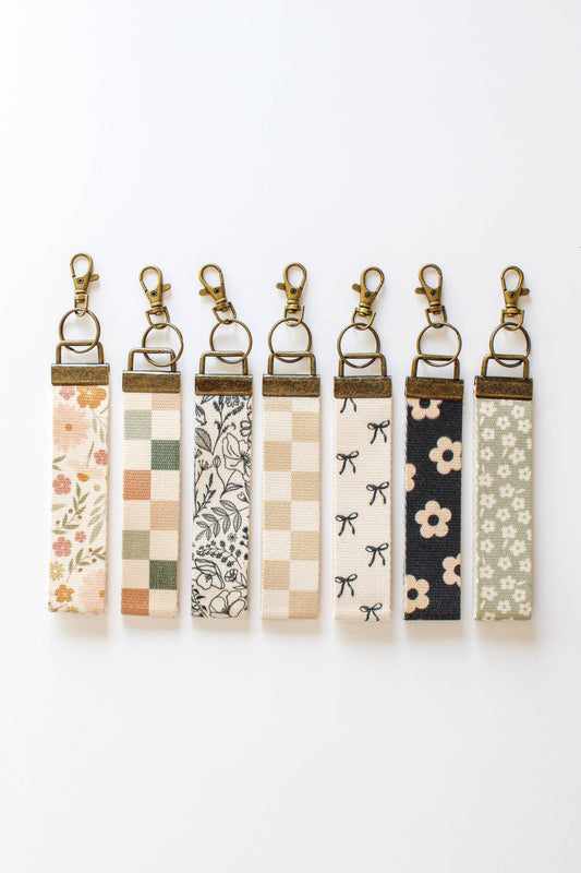 Frederick Family Co. - Canvas Wrist Keychain Lanyard, Key wristlet
