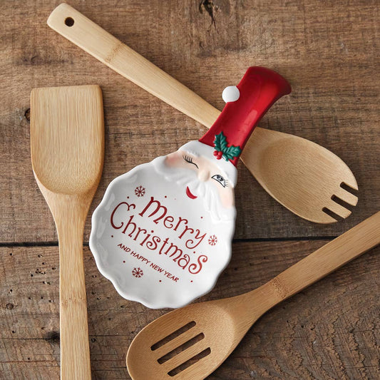 CTW Home Collection - Winking Santa Spoon Rest