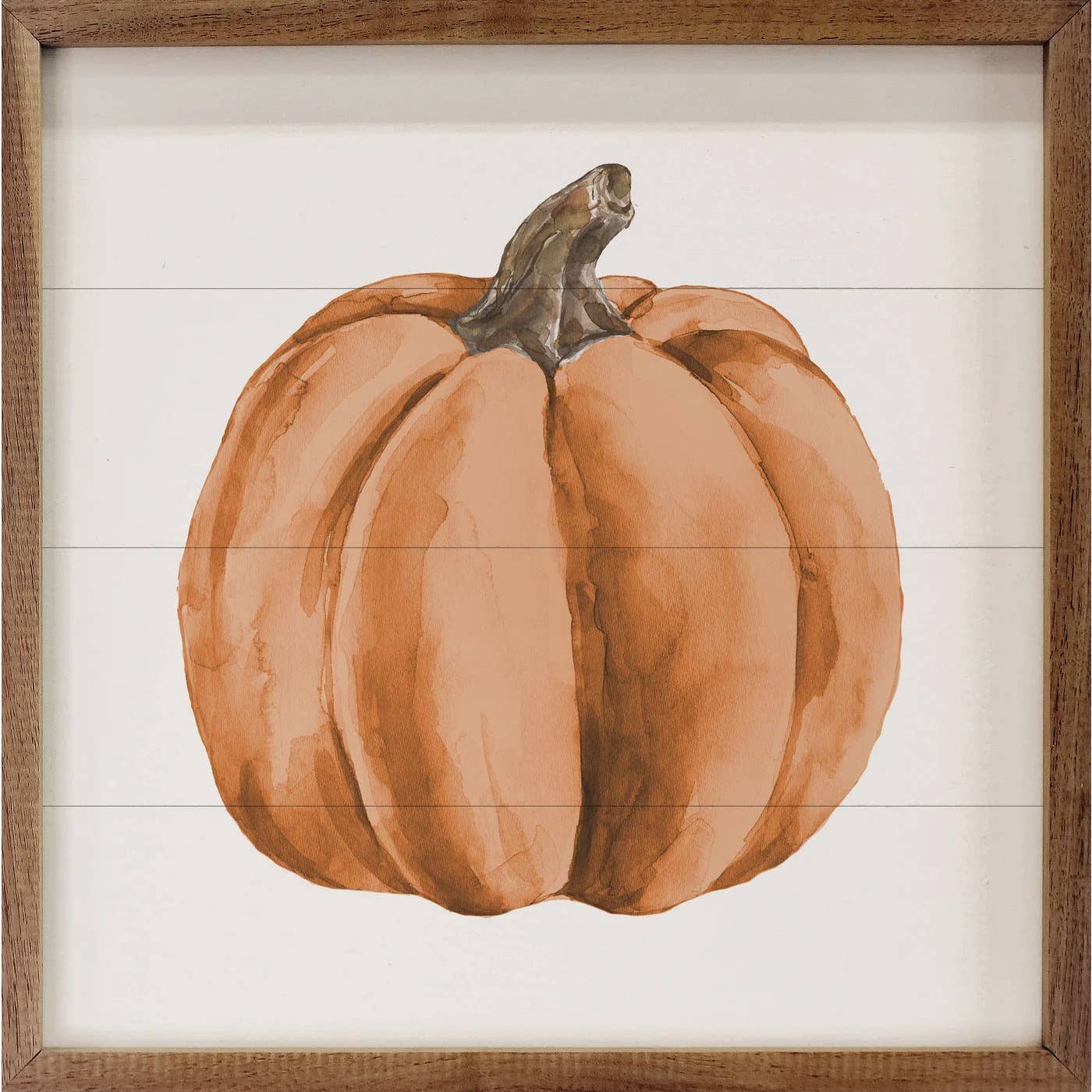 Kendrick Home - Watercolor Orange Pumpkin