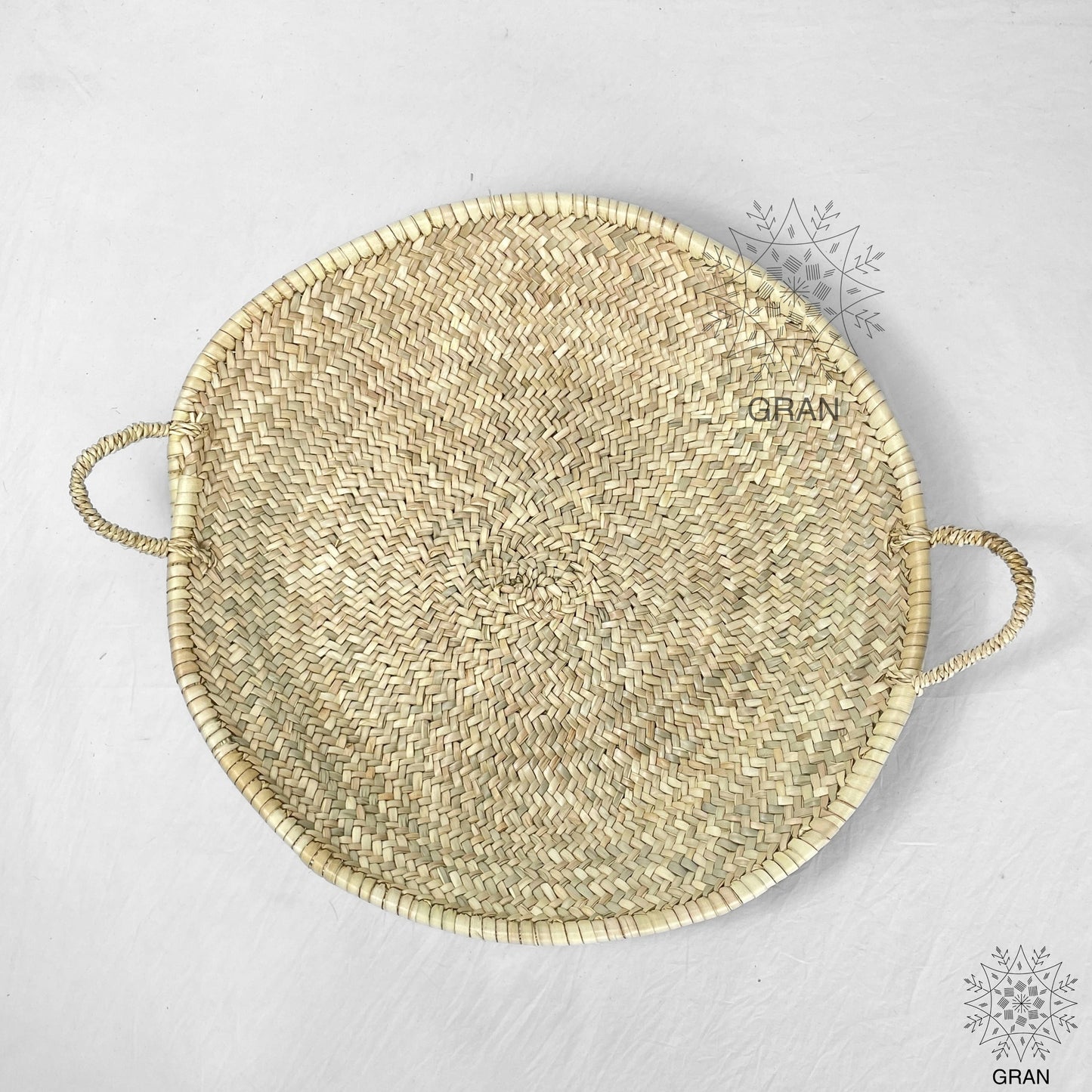 Gran Wholesale - Moroccan Straw Woven Plate, Handcrafted Wicker Plates