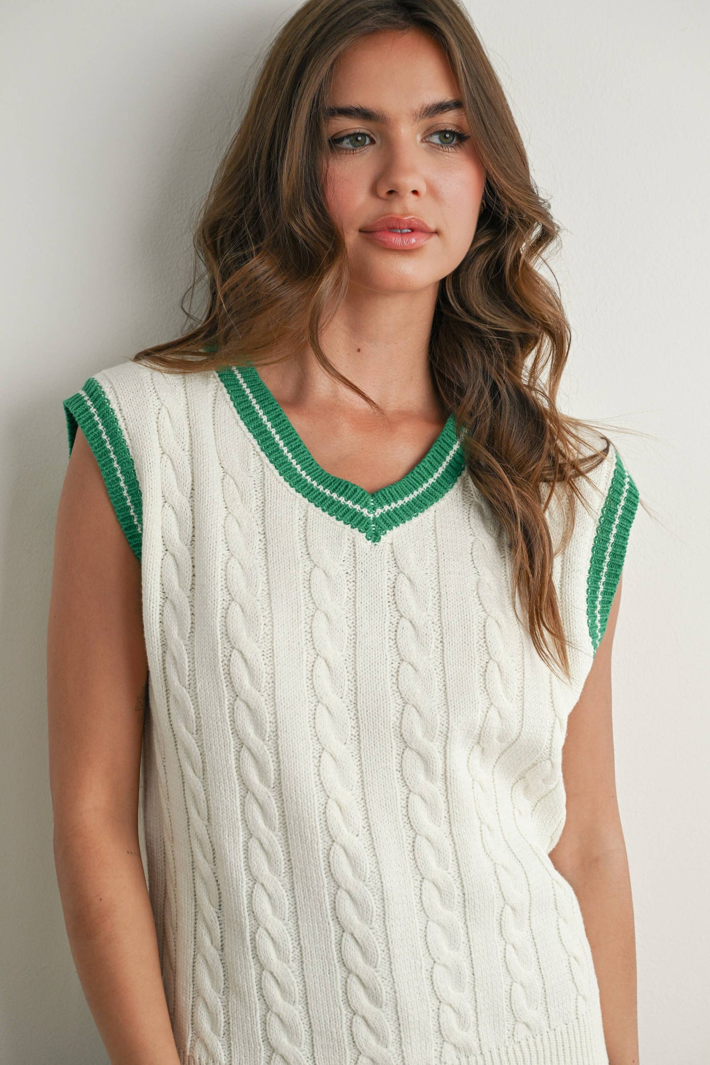 BUTTERMELON - Knitted Sweater Vest - BMW7708