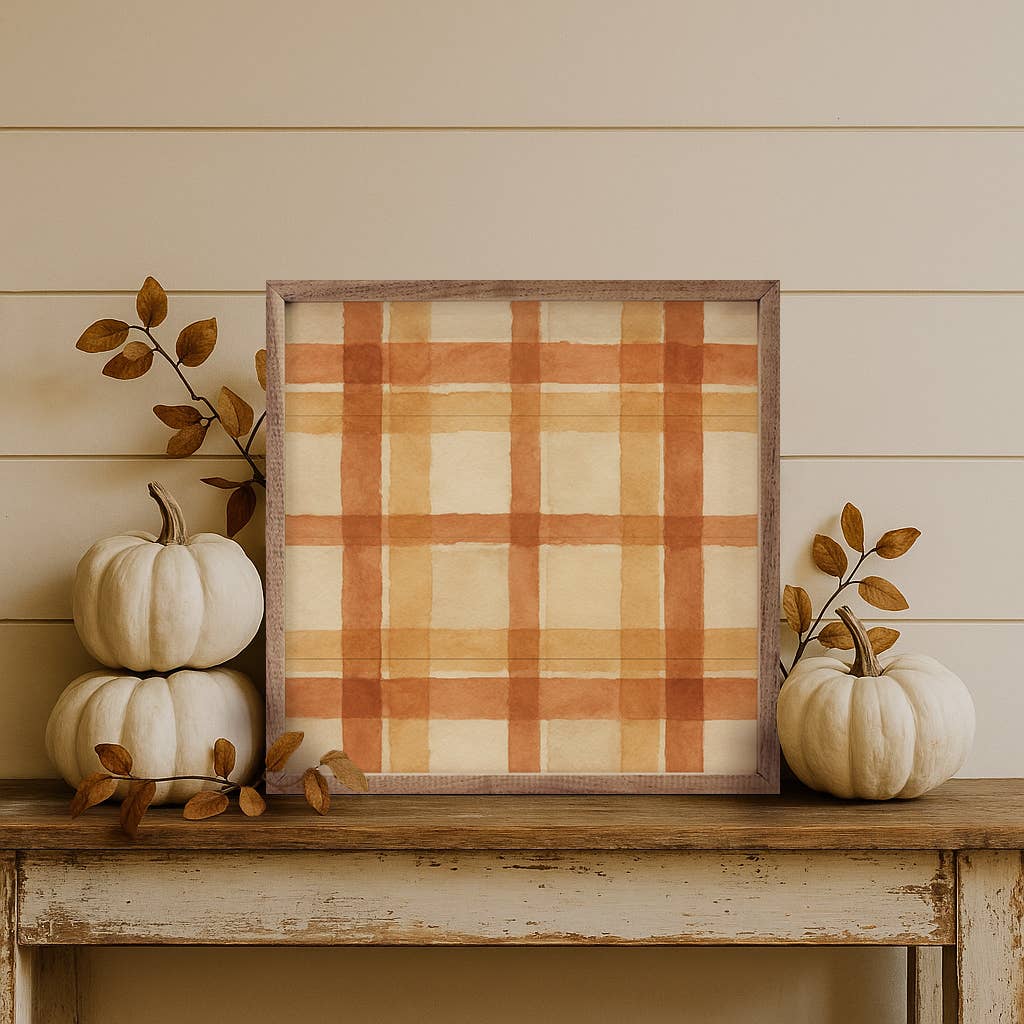 Kendrick Home - Hearthside Plaid Orange