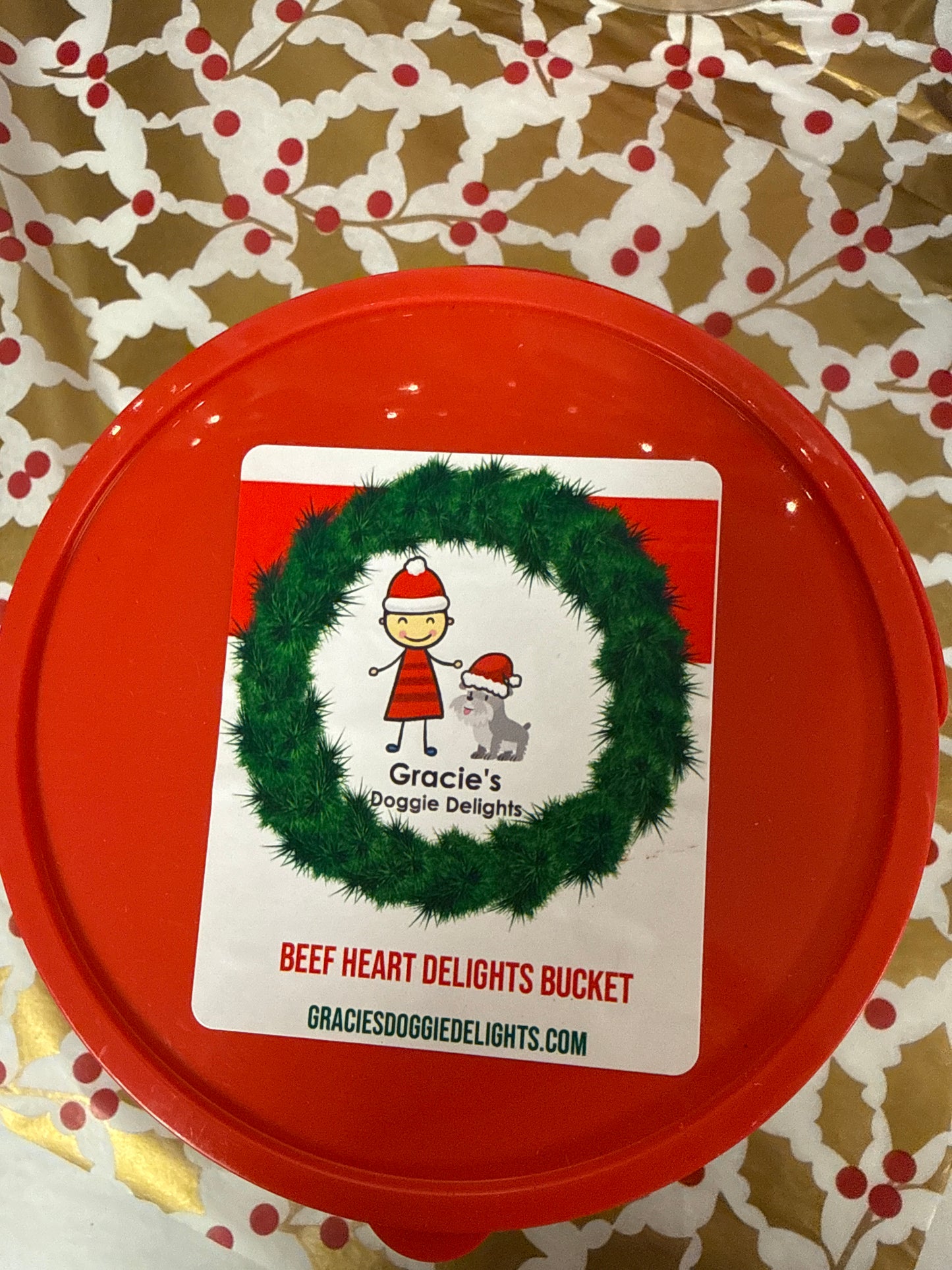 Gracie’s Christmas dog treats