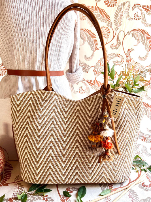 Atenti - Hanna Lolita: USA Made, Handbag with Matching Pouch