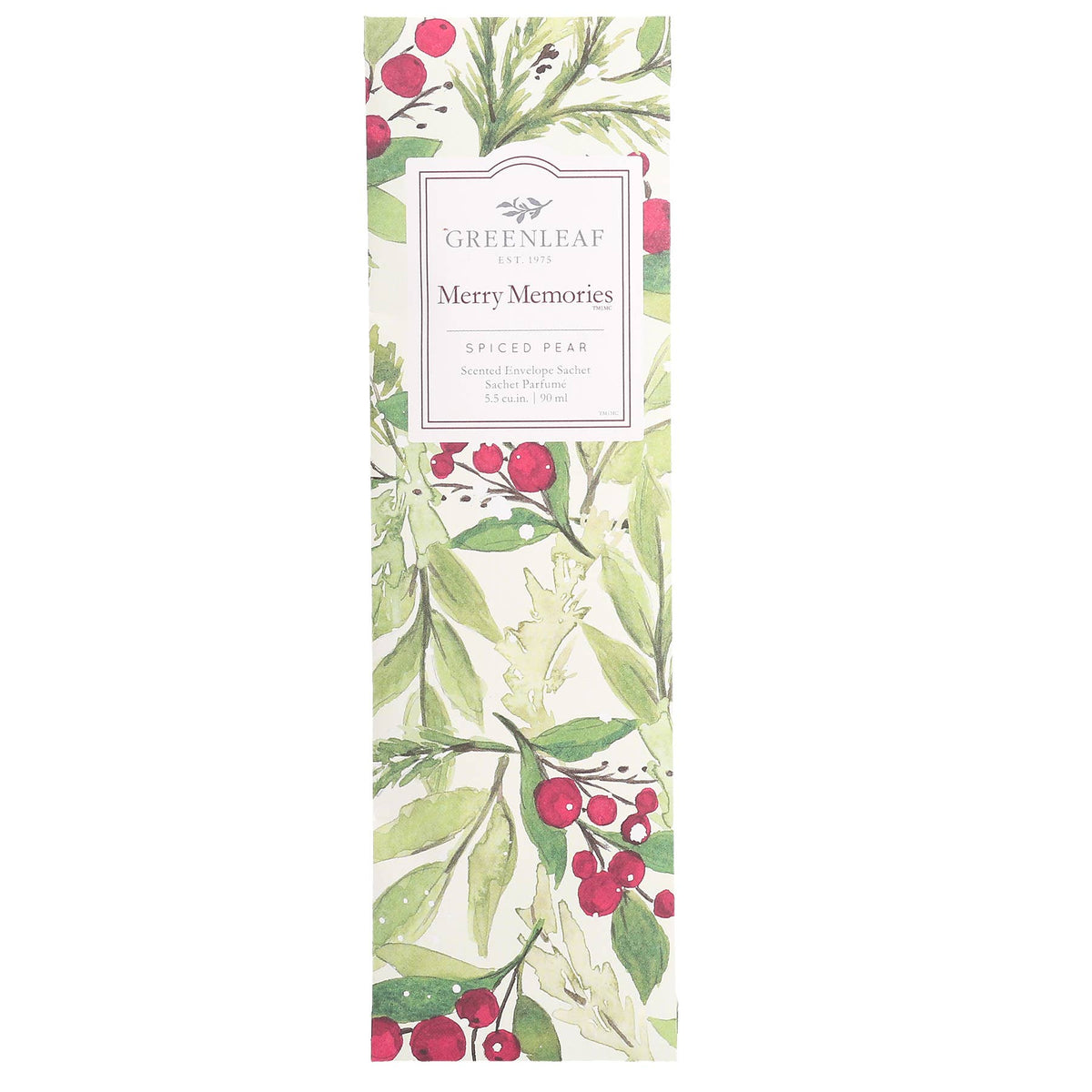 Greenleaf Gifts - Merry Memories Slim Sachet 12 Pack | Holiday