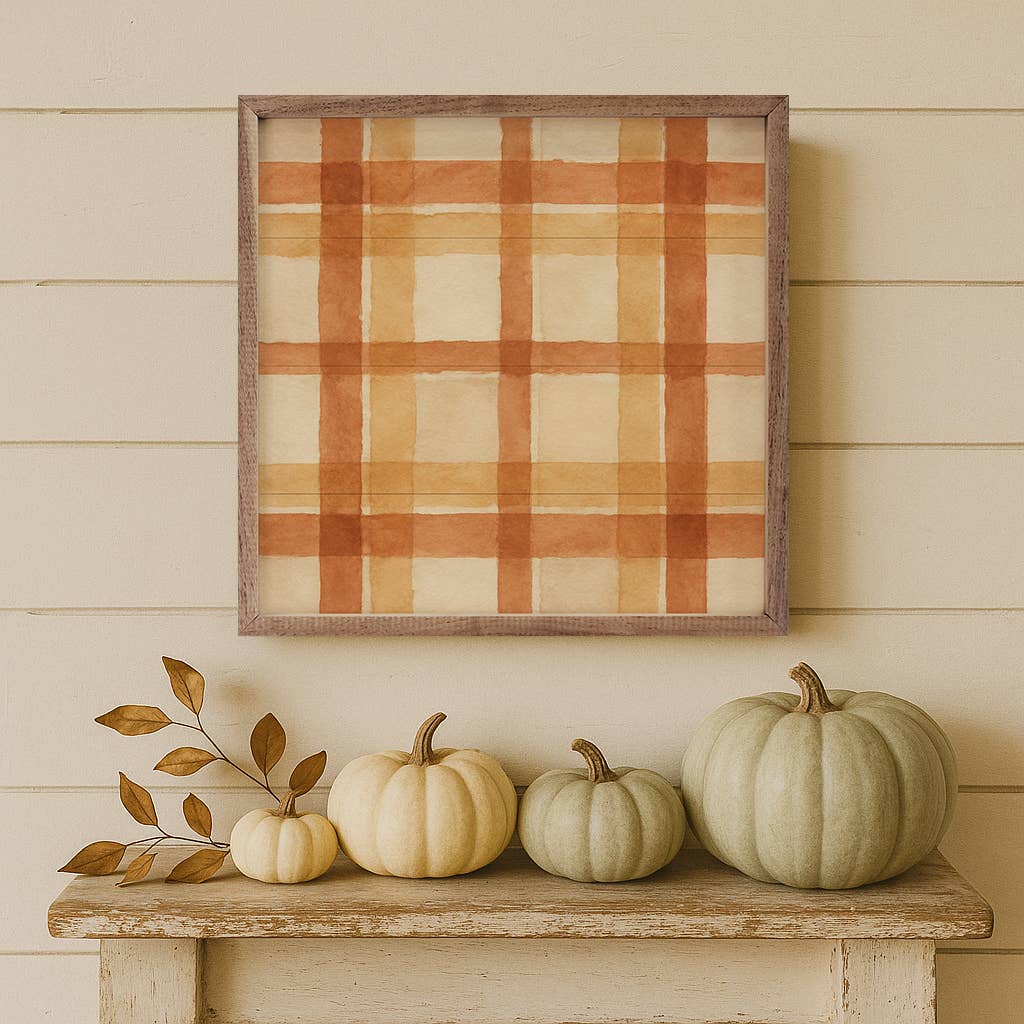 Kendrick Home - Hearthside Plaid Orange