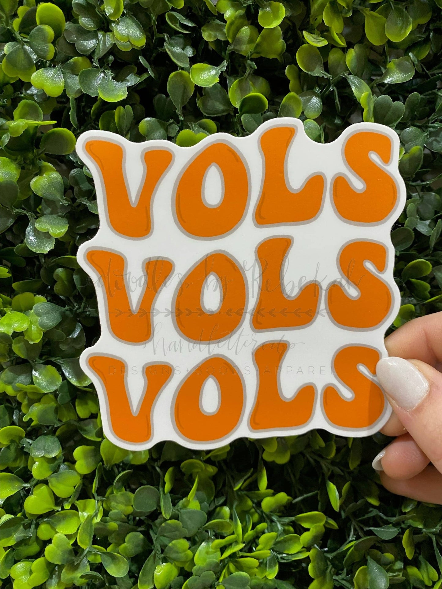 Doodles By Rebekah - Vols Vols Vols Sticker