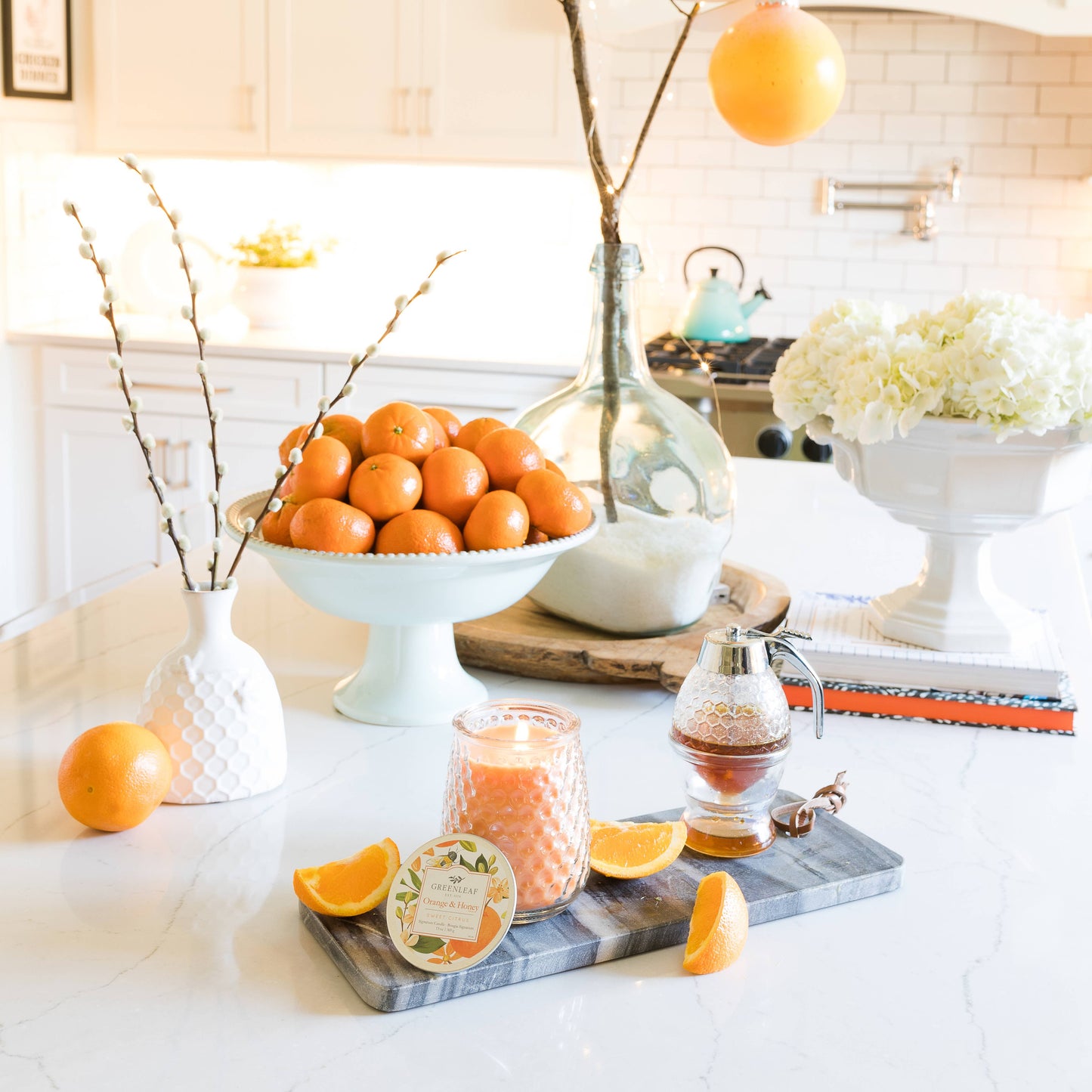 Greenleaf Gifts - Orange & Honey Signature Candle