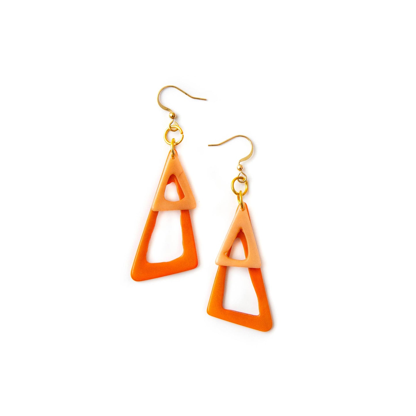 Organic Tagua Jewelry - Malia Earrings