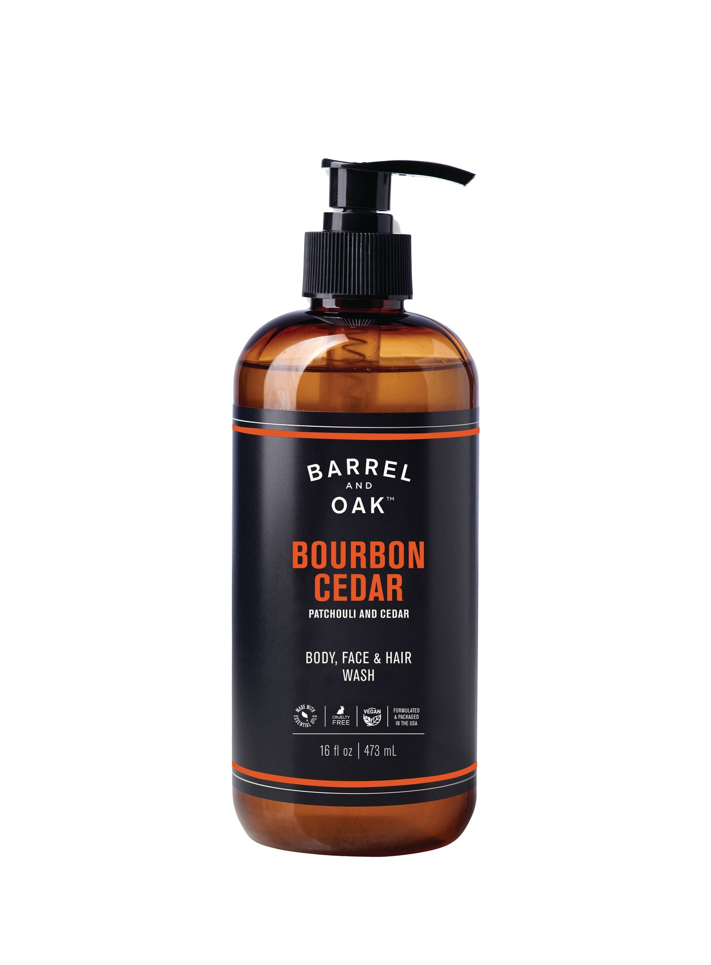 Gentlemen's Hardware - All-In-One Wash - Bourbon Cedar 16 fl oz