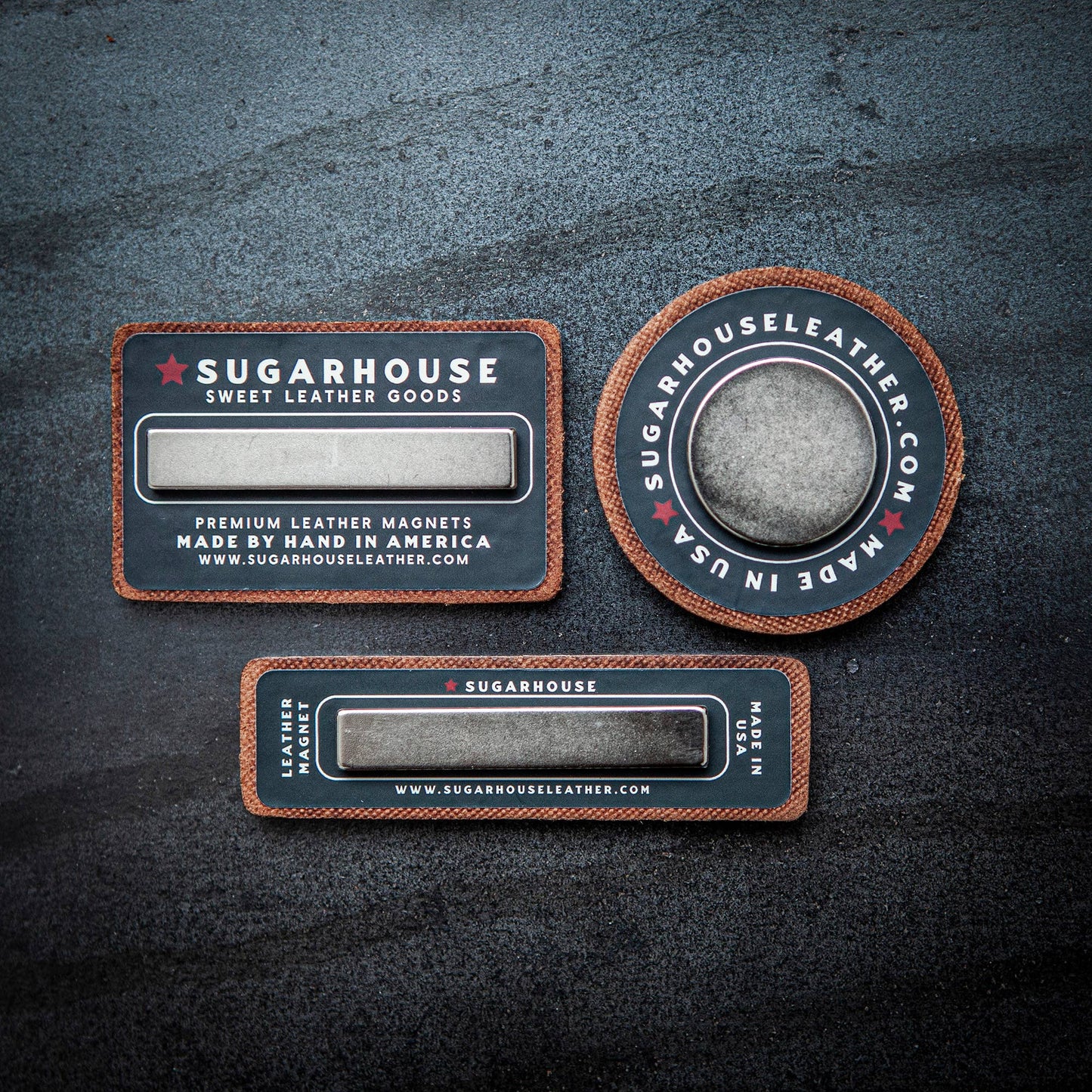 Sugarhouse Leather - Tennessee Tristar Leather Magnet Circle Style
