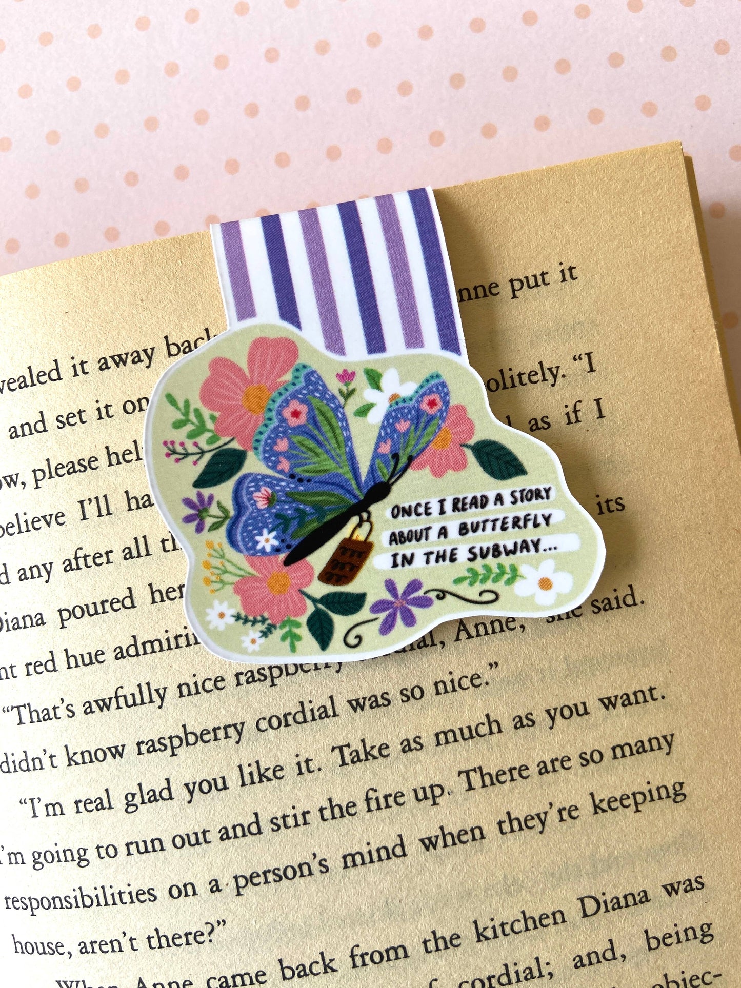 Makerie Day - You've Got Mail Butterfly Bookmark
