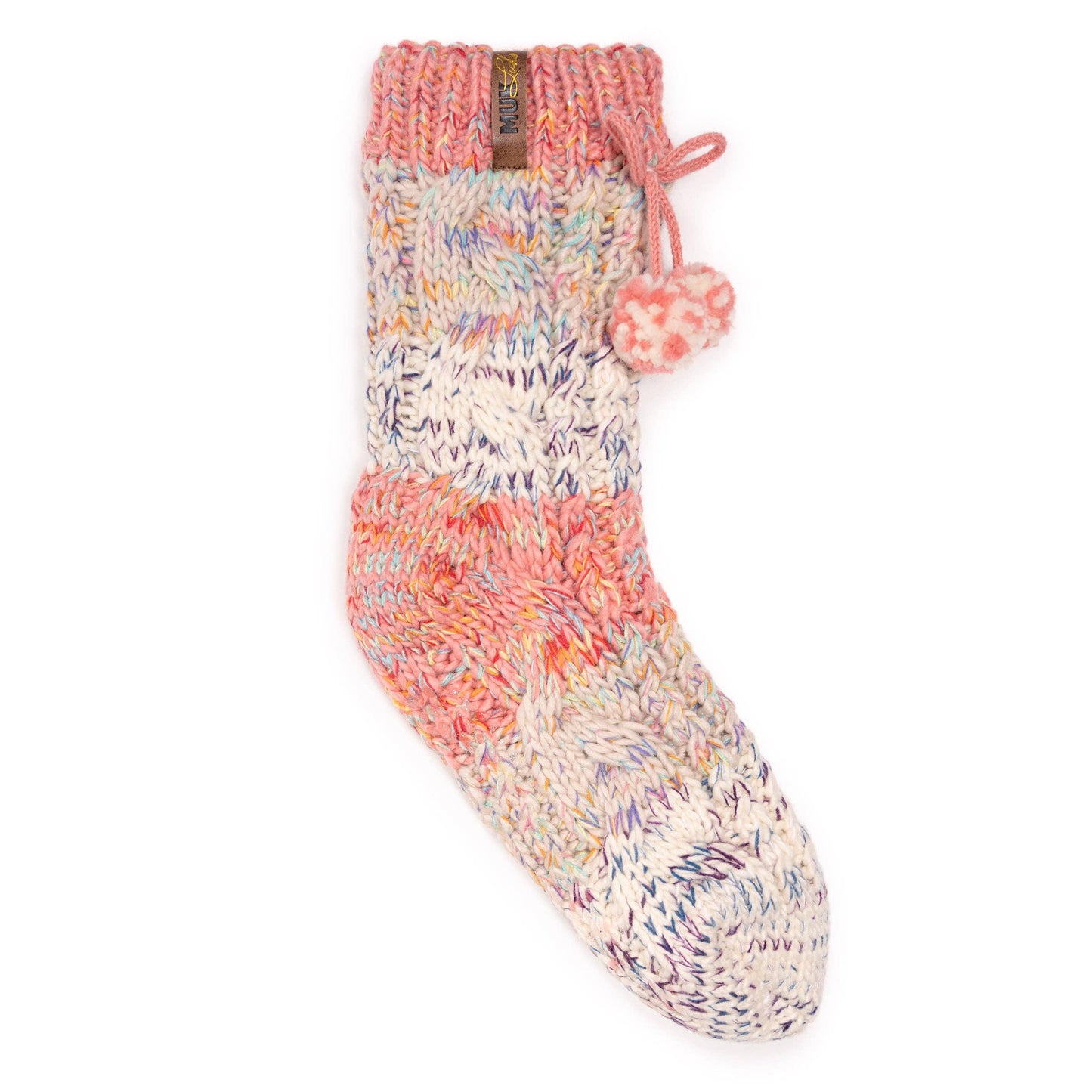 Muk Luks - Muk Luks Women's Luxe Novelty Tall Cottage Socks