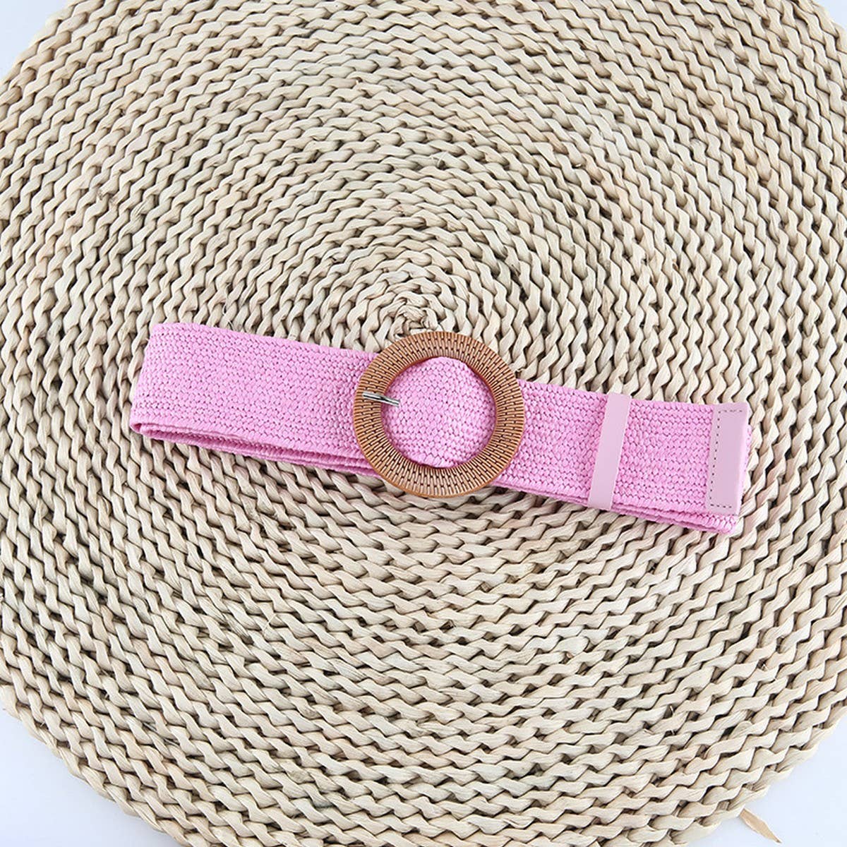 NINEXIS - CWABE0544_VINTAGE BRAIDED ROUND BUCKLE BELTS