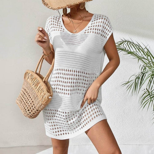 Sensibling Corp. - Boho Crochet Beach Cover Up Poncho