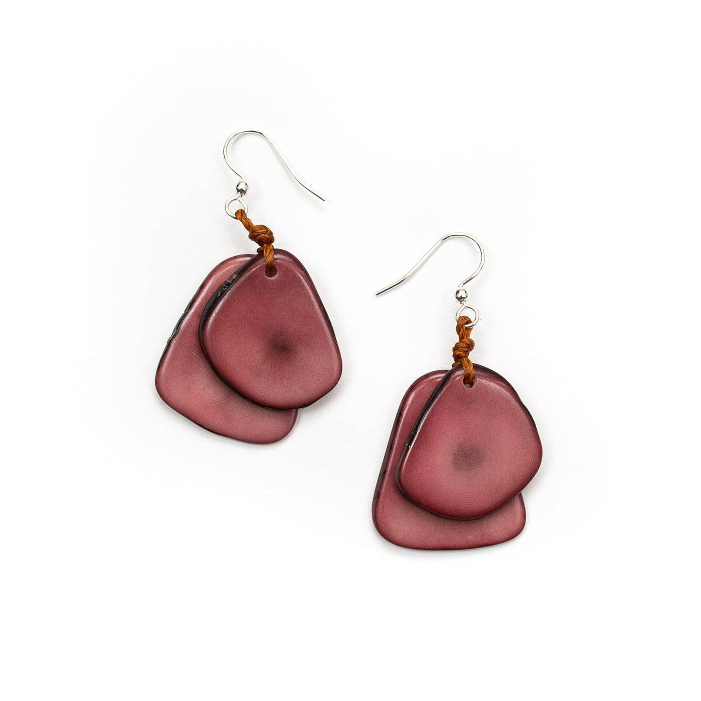 Organic Tagua Jewelry - Fiesta Earrings