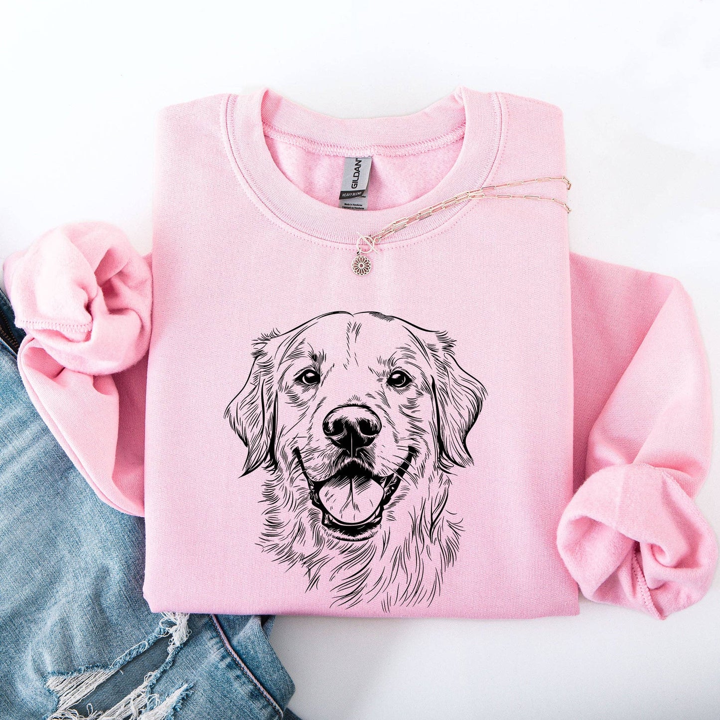 Refinery Number One LLC - Golden Retriever, Pet, Dog Breed Sweatshirt