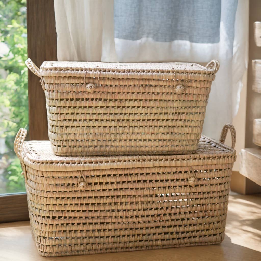 Gran Wholesale - Wicker Storage Trunk - Chest and Storage Basket