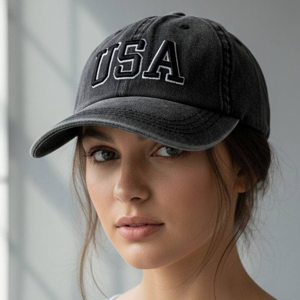 Sensibling Corp. - USA Embroidered Baseball Cap