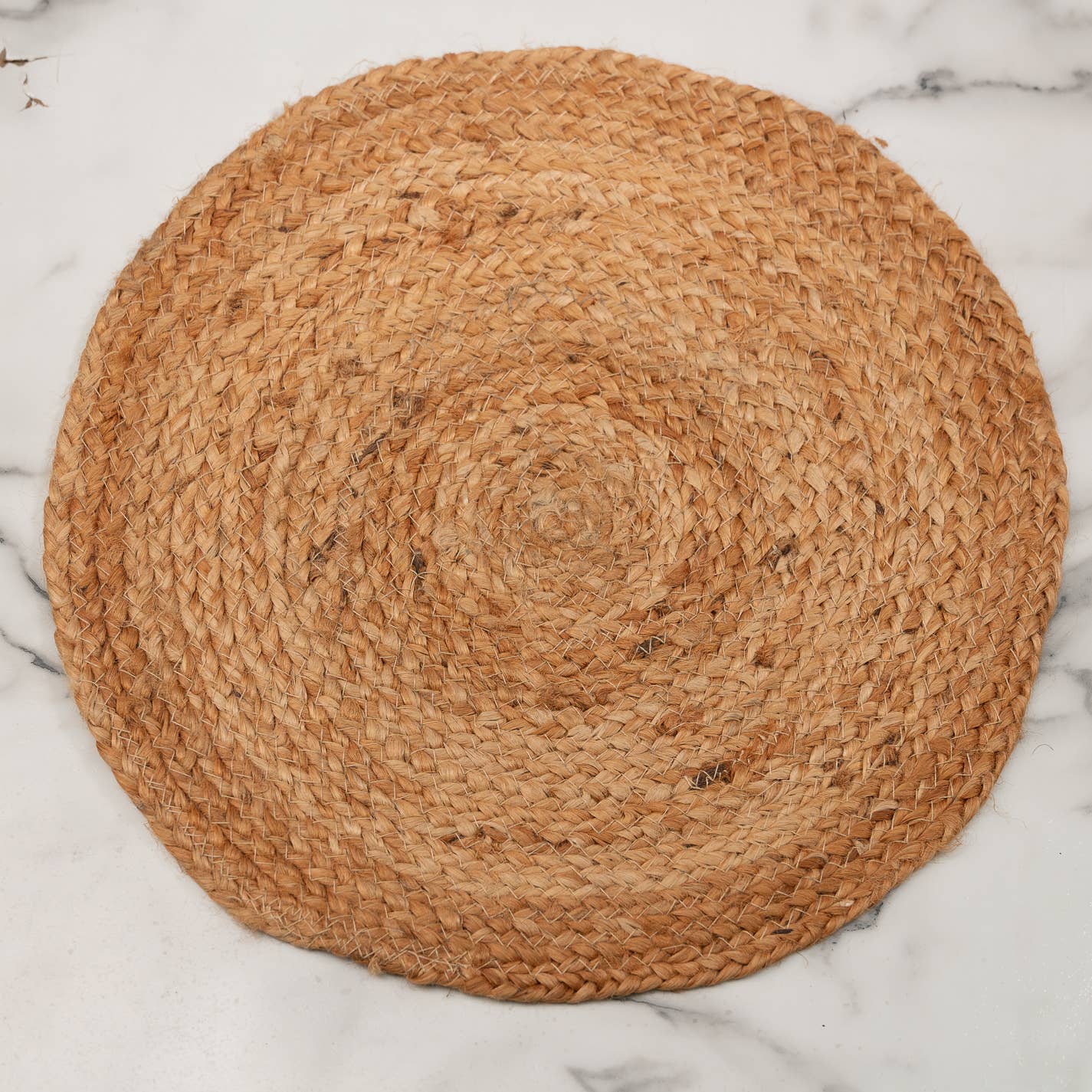 India Handicrafts Inc - 14" JUTE ROUND MAT