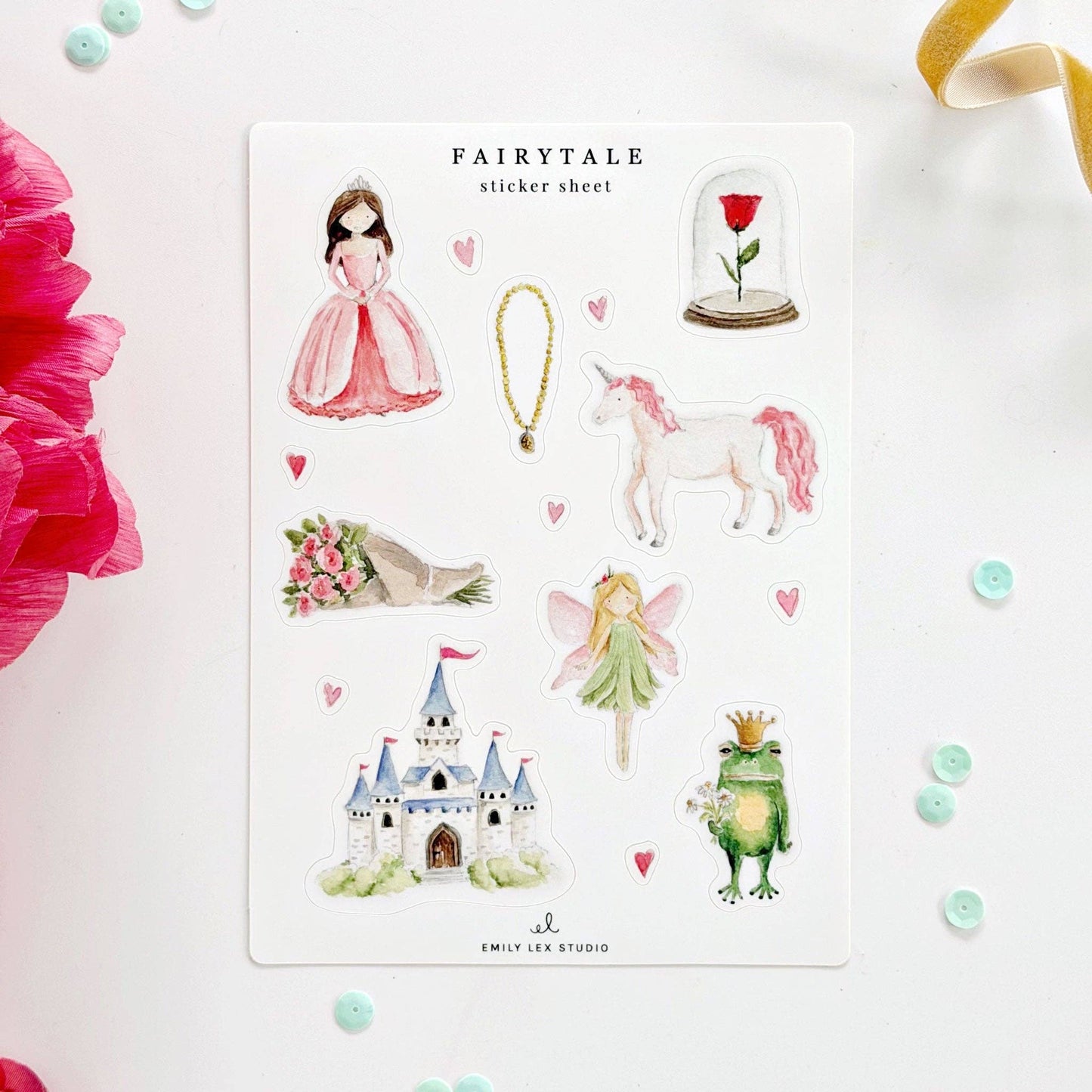 emily lex studio - Fairytale sticker sheets