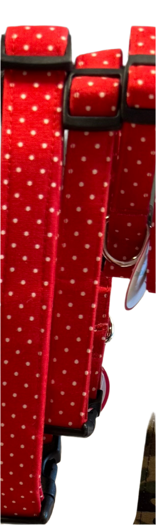 Red Pin Dot Collar