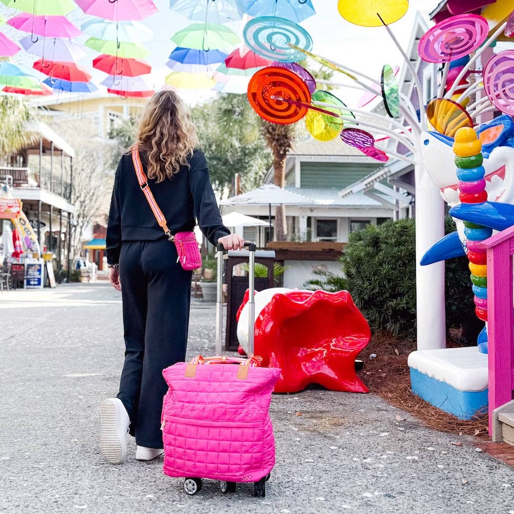 Pretty Simple - Tenley Quilted Tote Roller Bag