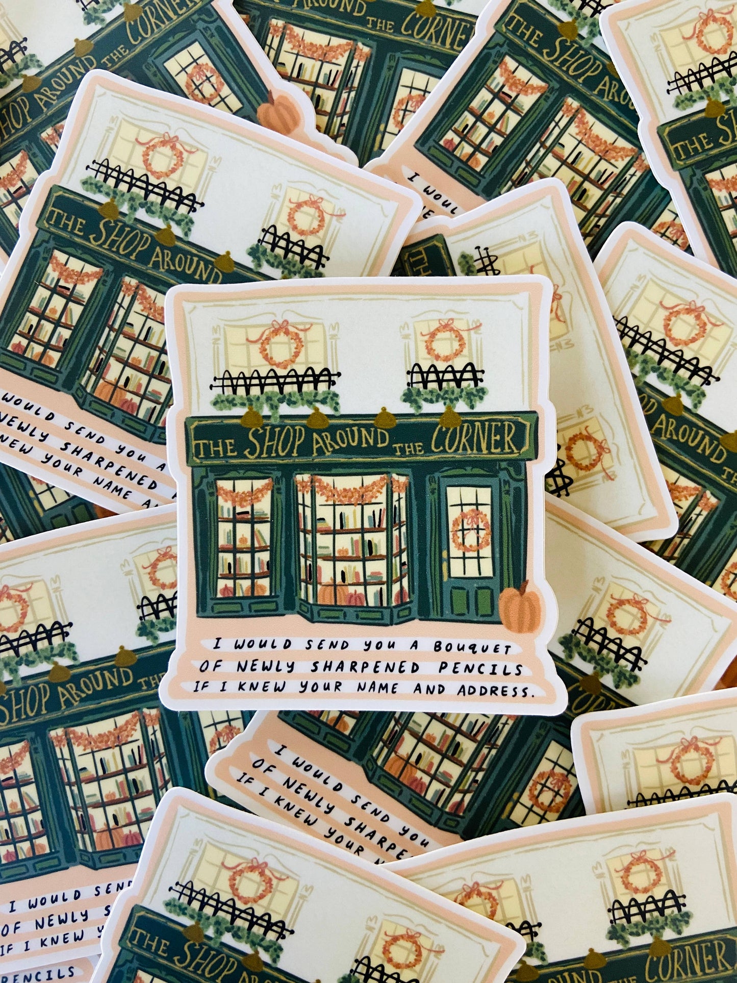 Makerie Day - Fall Shop Around the Corner Sticker