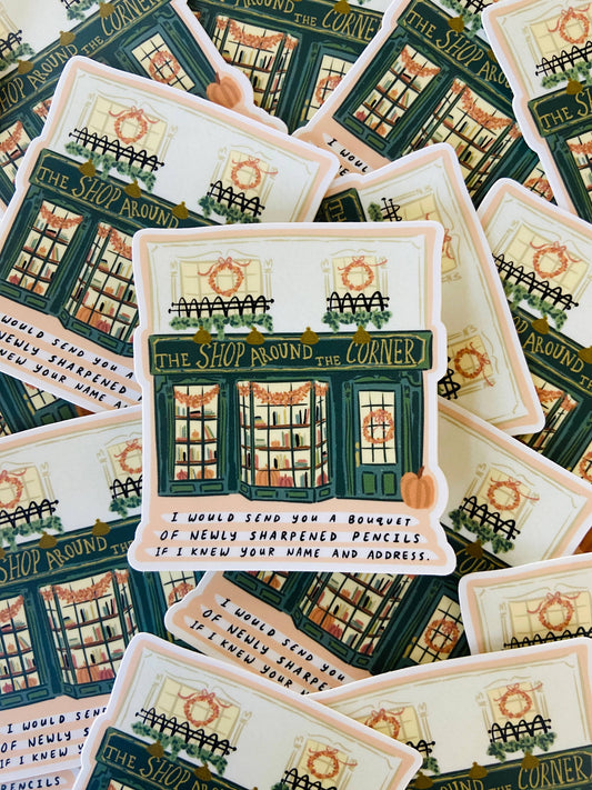 Makerie Day - Fall Shop Around the Corner Sticker