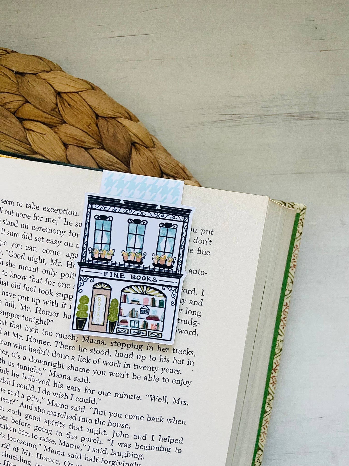 Makerie Day - Book Shop Magnetic Bookmark