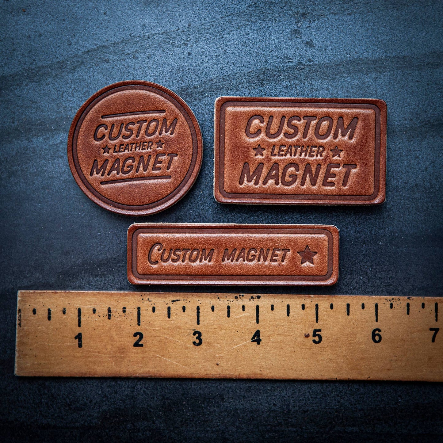 Sugarhouse Leather - Tennessee Tristar Leather Magnet Circle Style