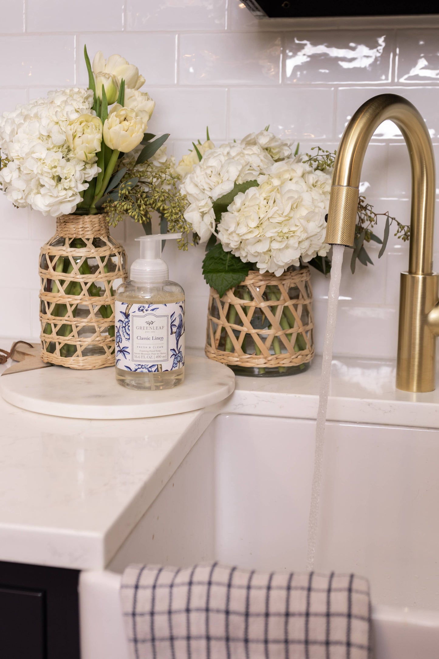 Greenleaf Gifts - Classic Linen Foaming Hand Soap