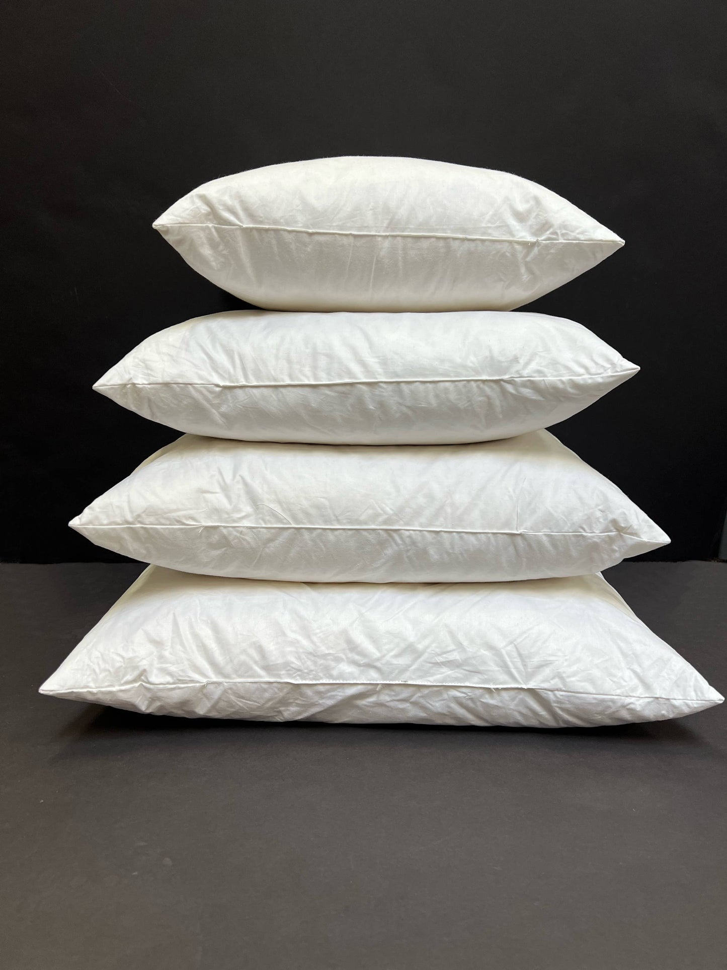 Peking Handicraft - Down Feather Decorative Pillow Insert - Square