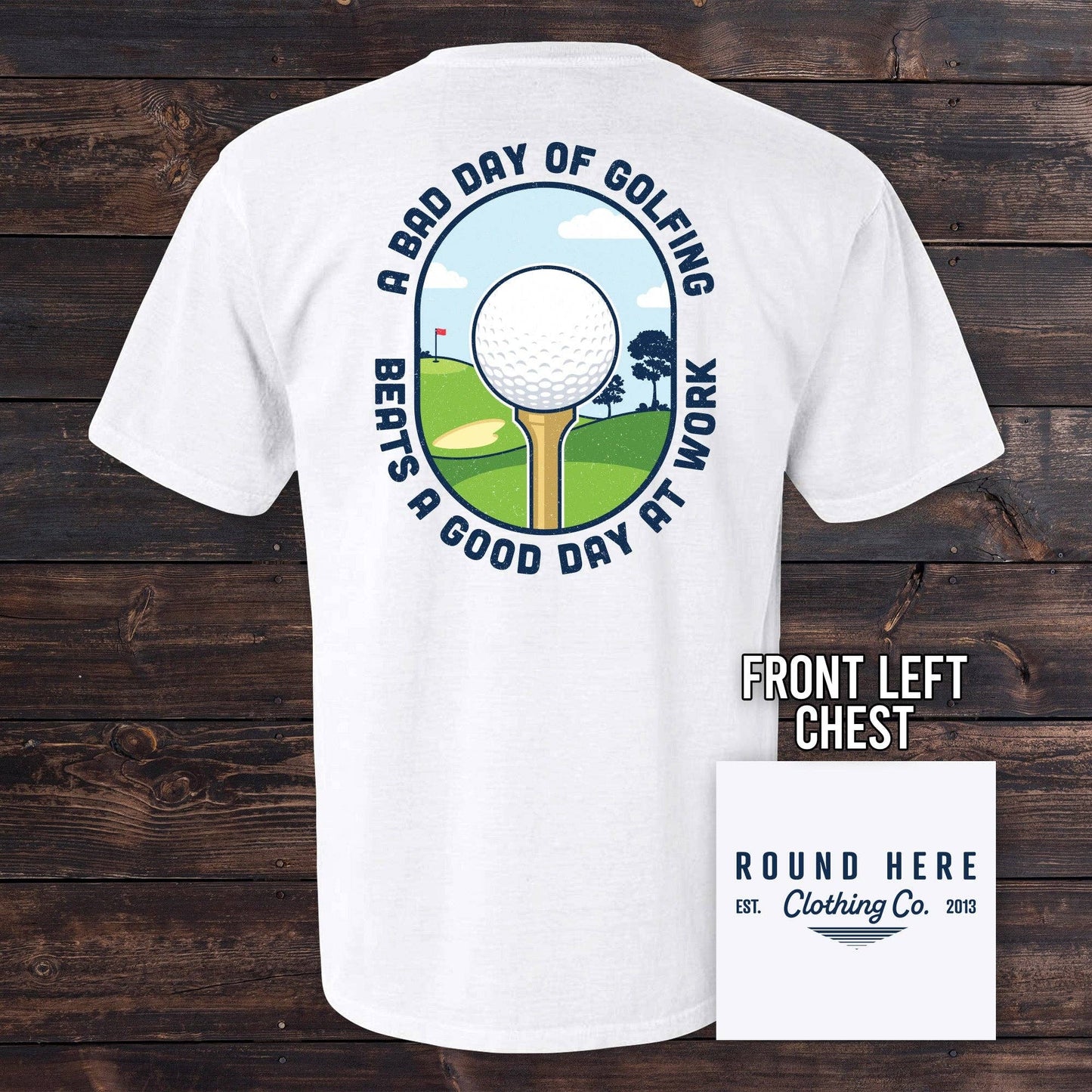 The Old North State - 'Round Here Clothing A Bad Day of Golfing