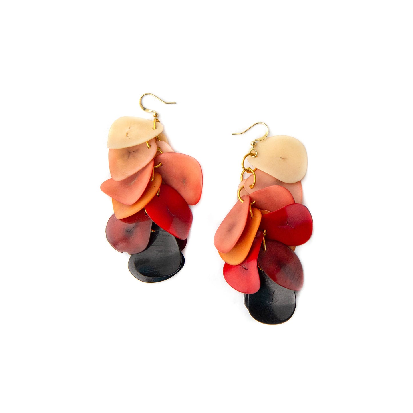 Organic Tagua Jewelry - Bailey Earrings
