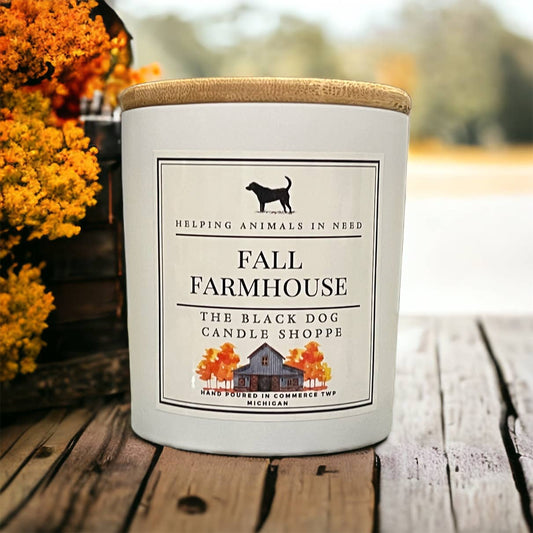 The Black Dog Candle Shoppe - Fall Farmhouse Classic Candle