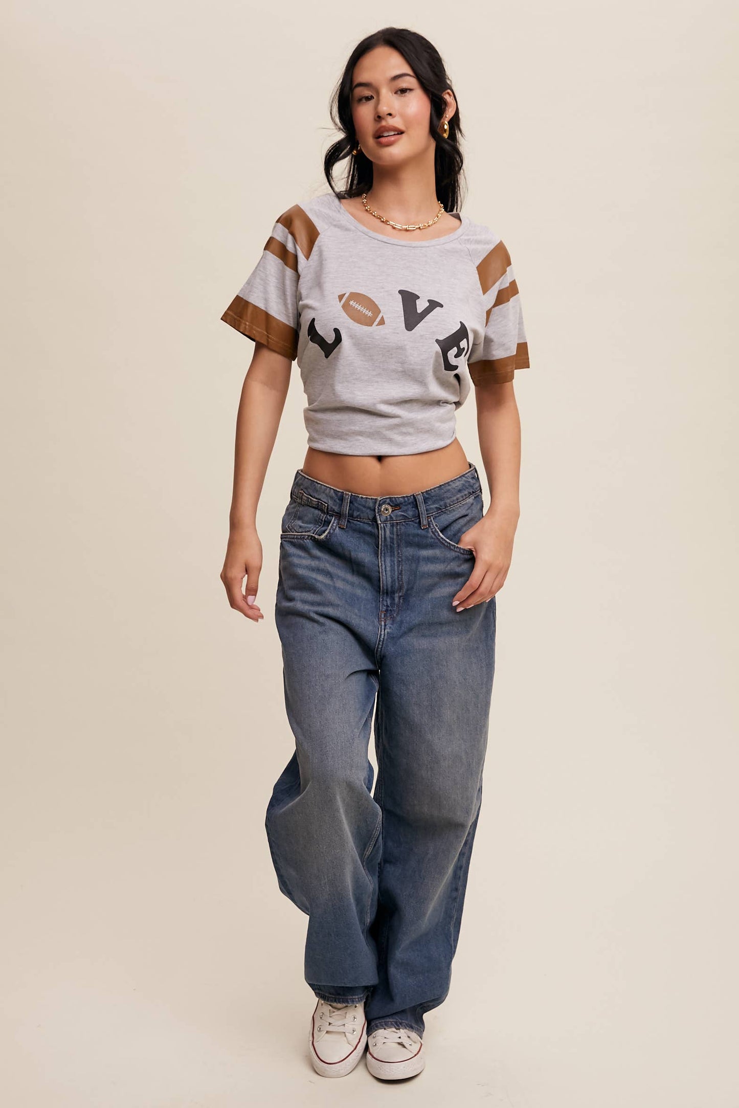 Listicle - Varsity Love Graphic Tee