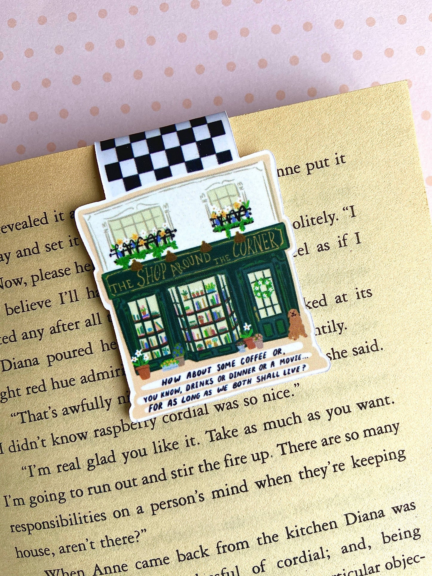 Makerie Day - Spring Shop Around the Corner Magnetic Bookmark