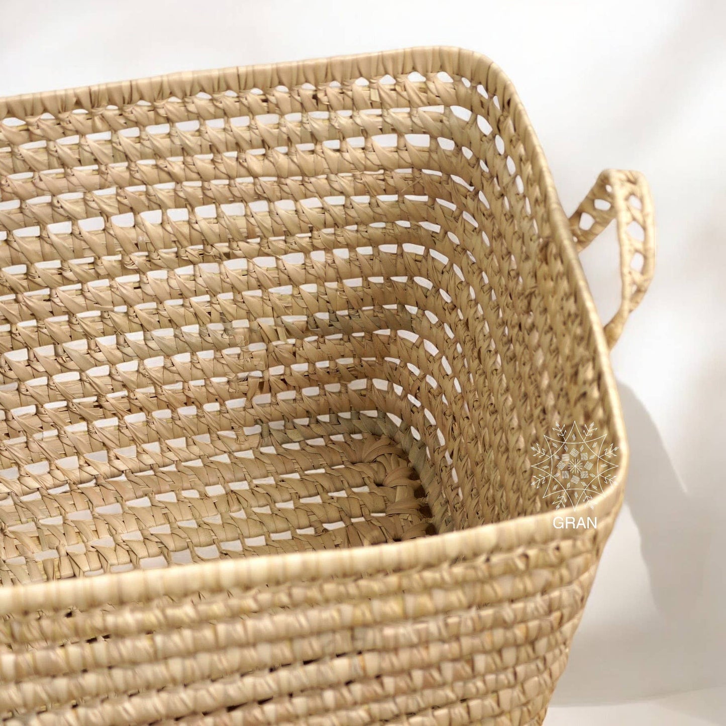 Gran Wholesale - Palm-Leaf-Storage-Basket-Handmade