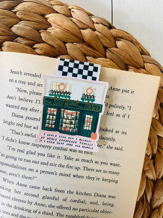 Makerie Day - Fall Shop Around the Corner Magnetic Bookmark