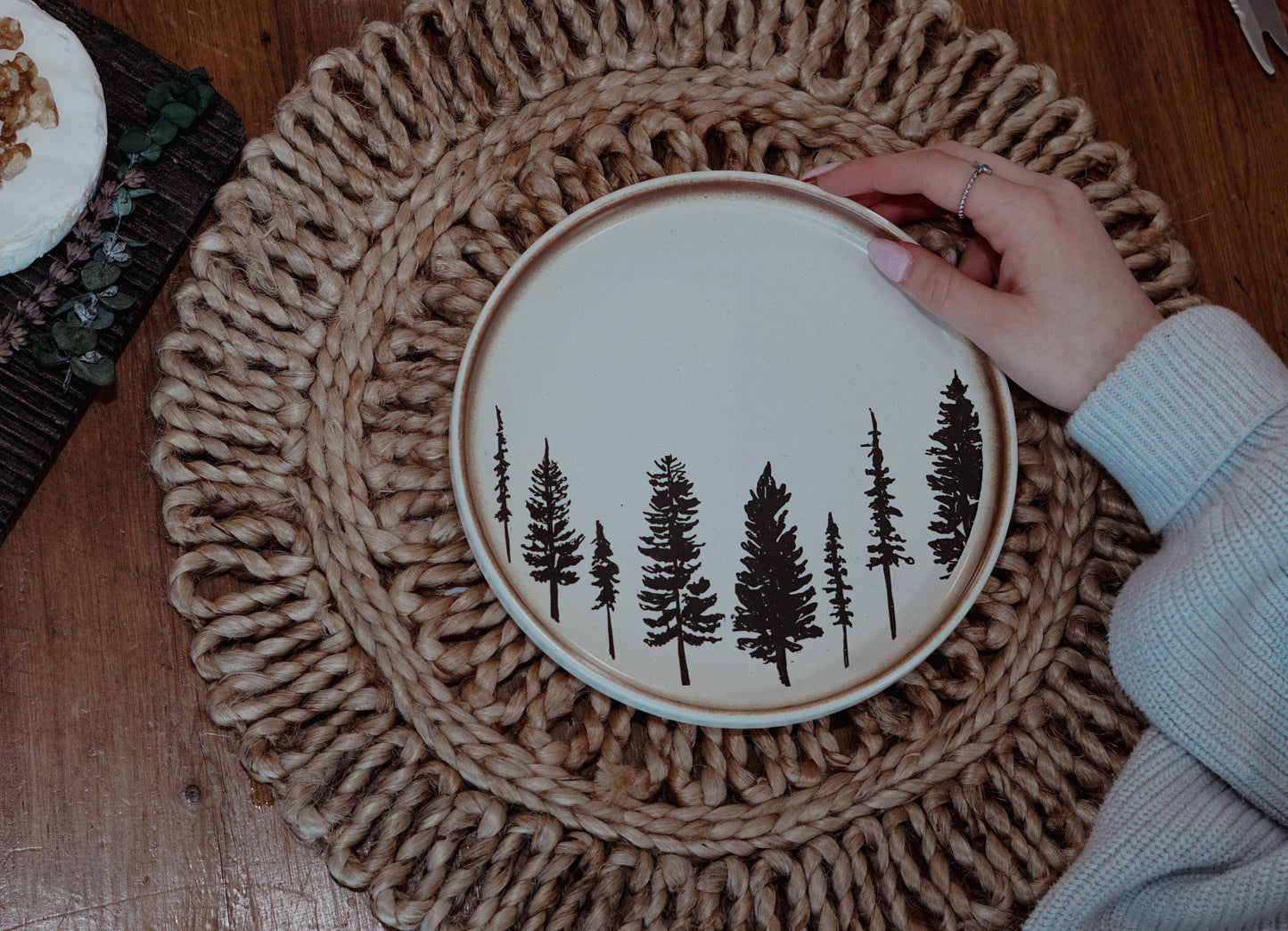Artsy Em - Evergreen Tree Plate